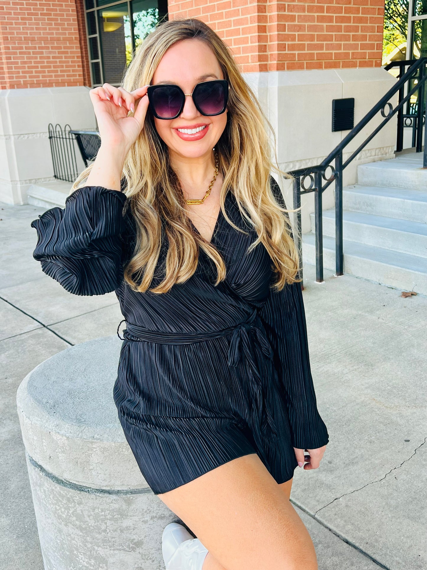 Devinn Ribbed Date Night Romper