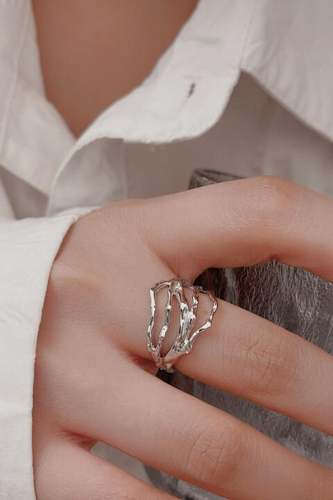 She’s a Lady Cutout Open Ring