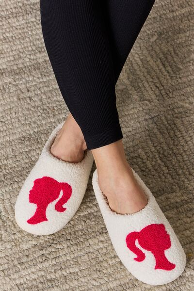 Barbie Graphic Cozy Slippers