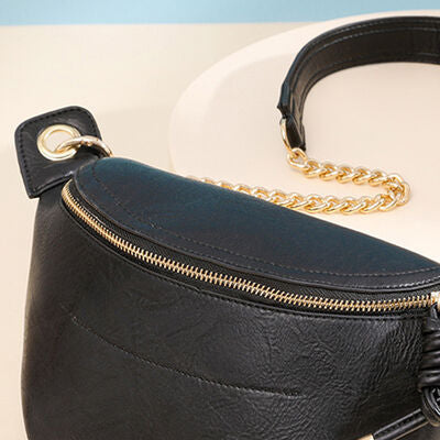 PU Leather Sling Bag